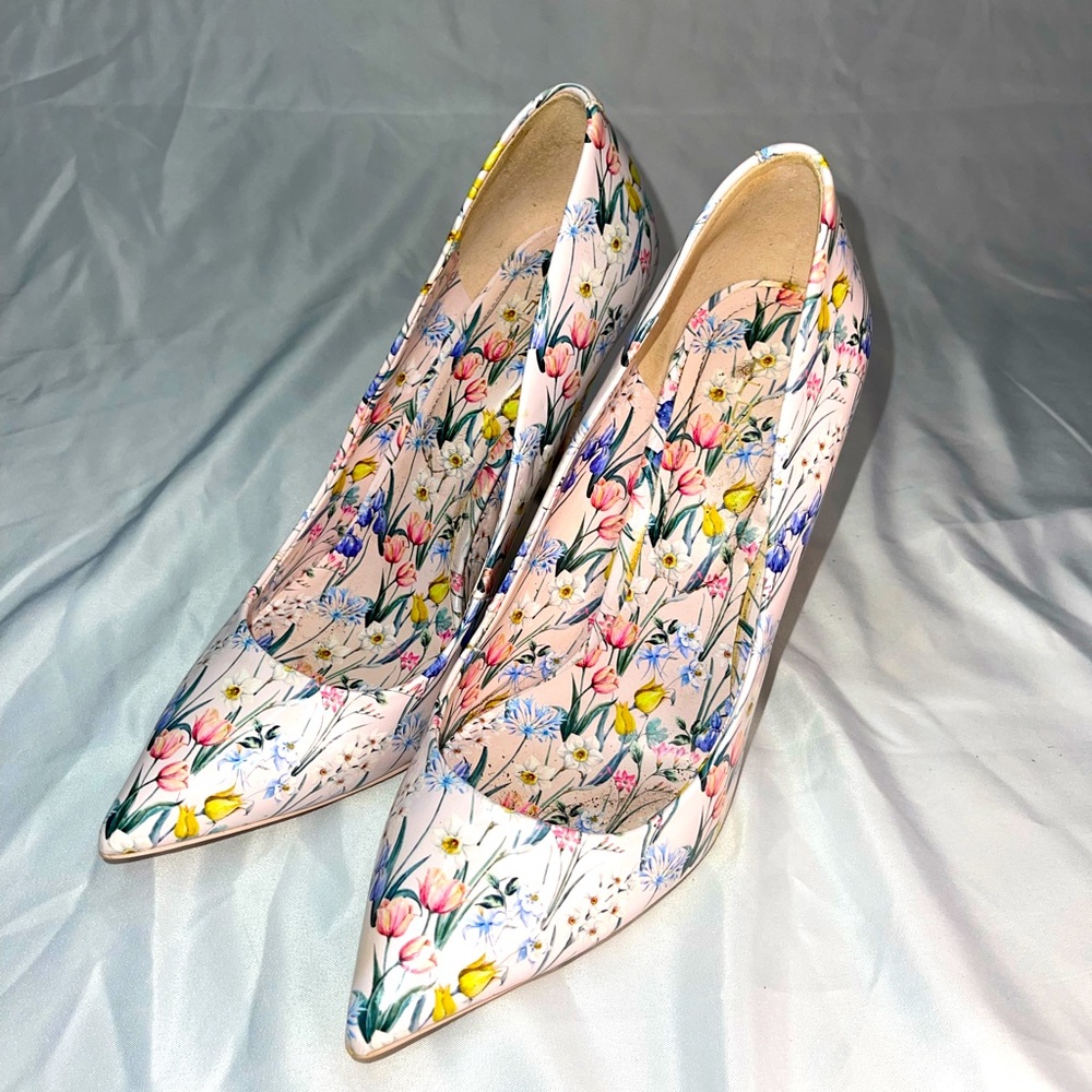 Aldo floral high heels